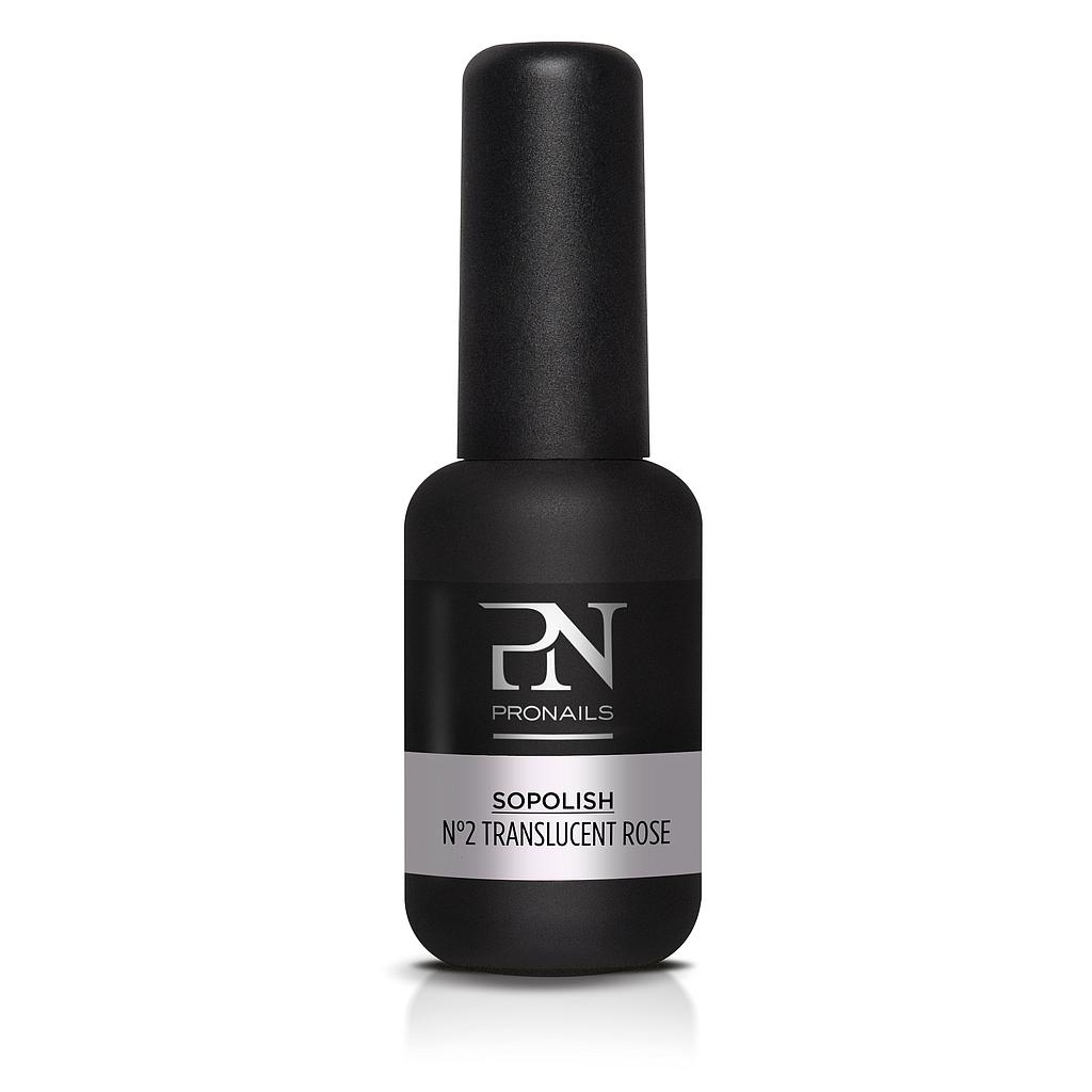 Esmalte uñas semipermanente 2 Translucent Rose 8ml