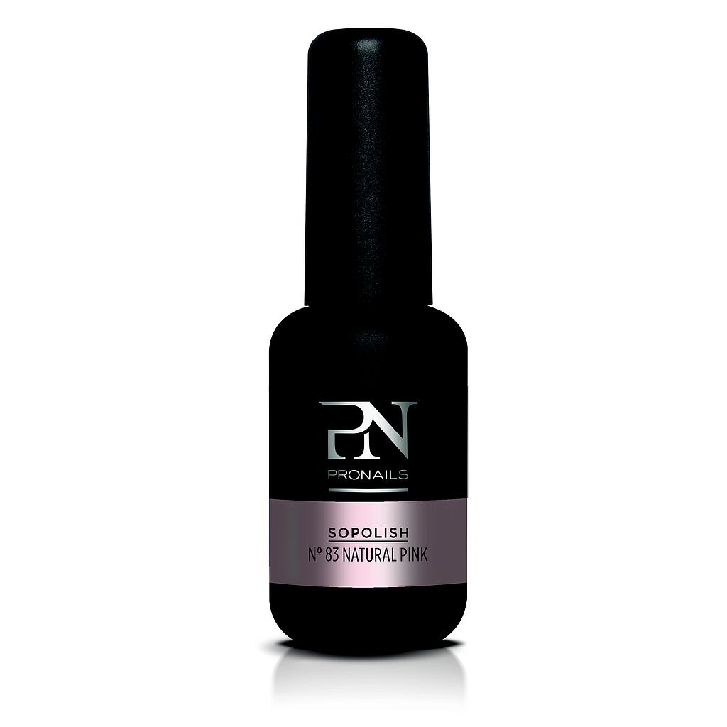 Esmalte uñas semipermanente 83 Natural Pink 8ml