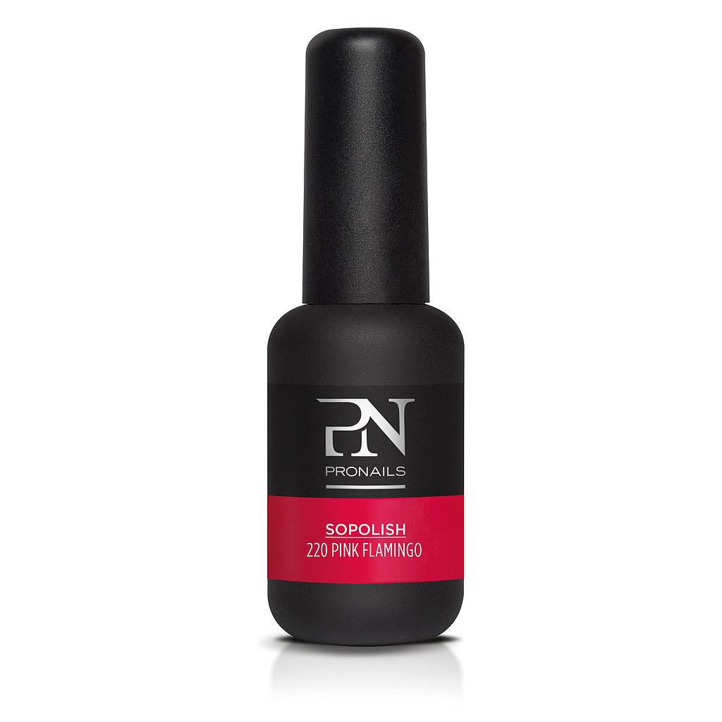 Esmalte uñas semipermanente 220 Pink Flamingo 8ml