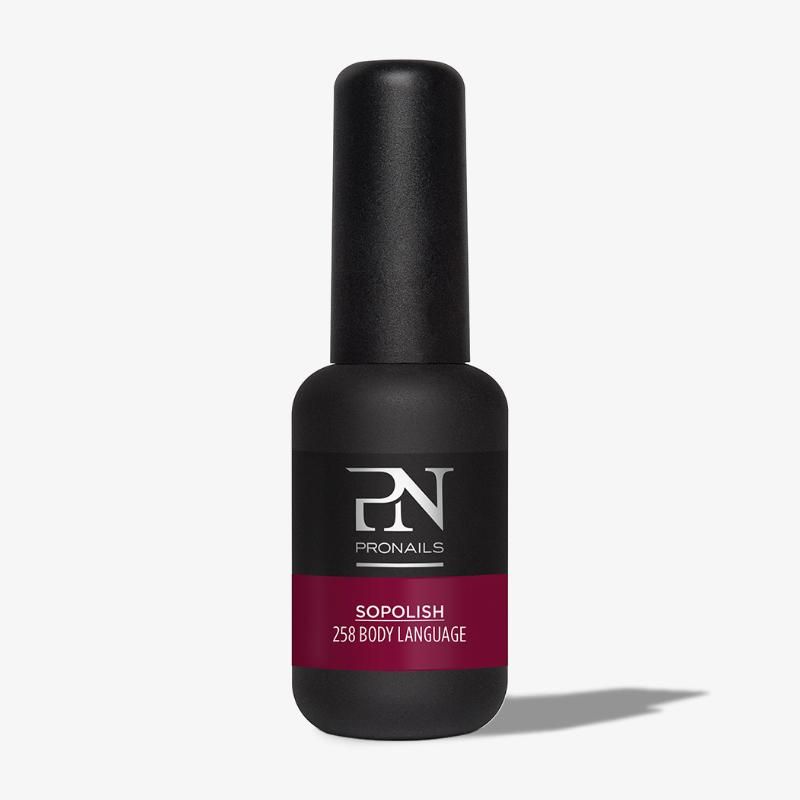 Esmalte uñas semipermanente 258 Body Language 8ml