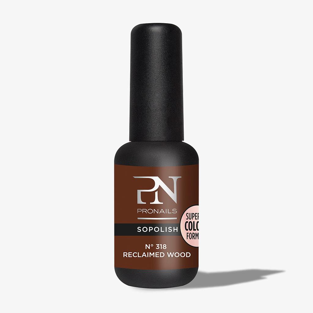 Esmalte semipermanente 318 Reclaimed Wood 8 ml